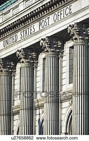 Post Office, columns View Large Photo Image Stock Image - Post Office, columns. Fotosearch
