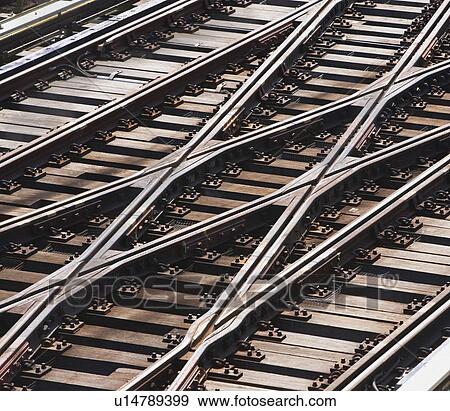railroad tracks View Large Photo Image Stock Photo - railroad tracks. Fotosearch