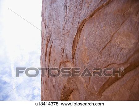 Stock Photo - Red Rock in Arches National Park Moab Utah USA. Fotosearch