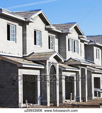 Residential construction View Large Photo Image Stock Photograph - Residential construction. Fotosearch