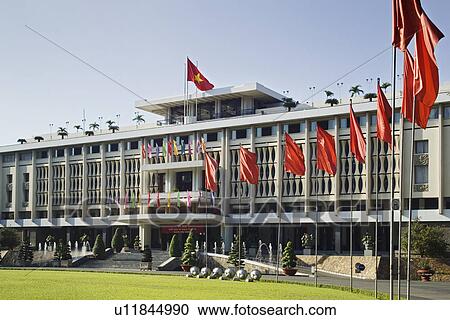 Reunification Palace Ho Chi Minh City Saigon Vietnam View Large Photo Image Stock Image - Reunification Palace Ho Chi Minh City Saigon Vietnam. Fotosearch