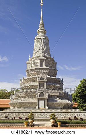 Stock Image - Royal Palace Phnom Penh Cambodia Khmer. Fotosearch