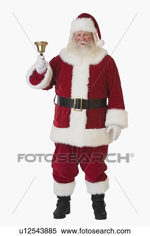 Stock Photography - Santa Claus ringing bell. Fotosearch