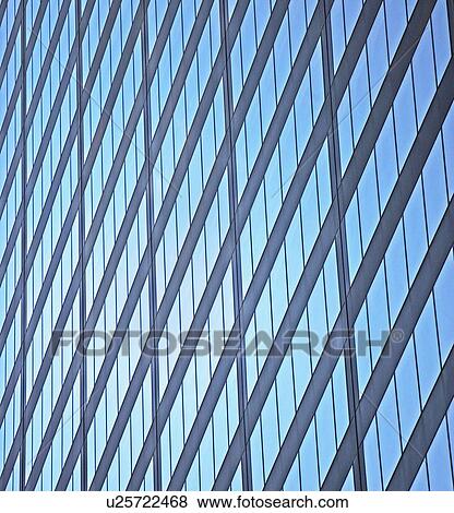 Stock Photo - side of skyscraper, New York City. Fotosearch