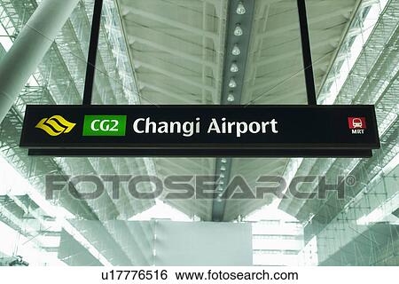 Sign on MRT for Changi Airport Singapore View Large Photo Image Stock Photograph - Sign on MRT for Changi Airport Singapore. Fotosearch