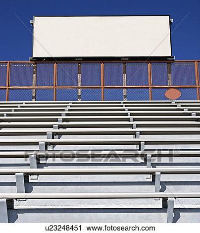 Stock Image - stadium seating. Fotosearch