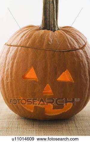 Stock Photo - Still life of a jack o lantern. Fotosearch