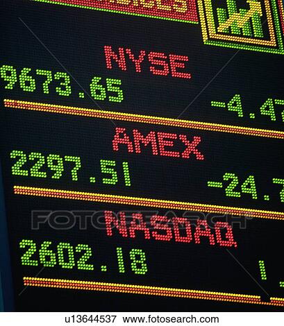 Stock Exchange report View Large Photo Image Stock Photo - Stock Exchange report. Fotosearch
