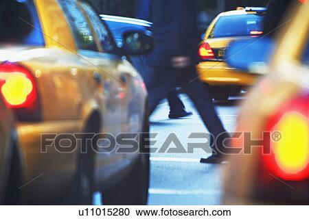 taxis in New York City View Large Photo Image Stock Image - taxis in New York City. Fotosearch