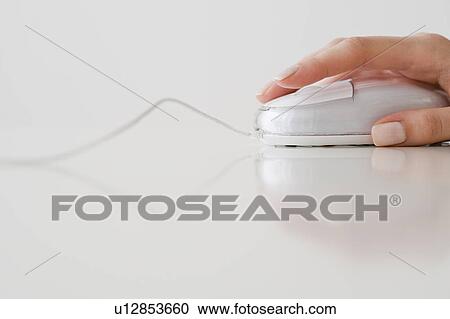 Woman’s hand on computer mouse View Large Photo Image Stock Image - Woman’s hand on computer mouse. Fotosearch