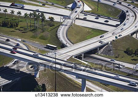 aerial view of roadway, highway View Large Photo Image Stock Photo - aerial view of roadway, highway. Fotosearch