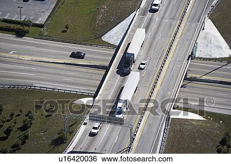 aerial view of roadway, highway View Large Photo Image Stock Photograph - aerial view of roadway, highway. Fotosearch