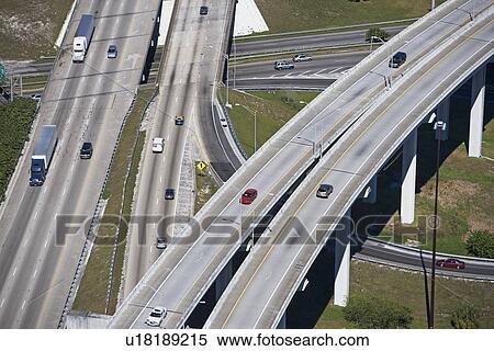 aerial view of roadway, highway View Large Photo Image Stock Photography - aerial view of roadway, highway. Fotosearch