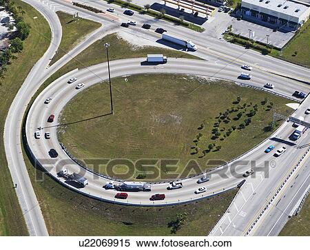 aerial view of roadway, highway View Large Photo Image Stock Photography - aerial view of roadway, highway. Fotosearch