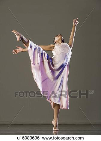 African female ballet dancer dancing View Large Photo Image Stock Photograph - African female ballet dancer dancing. Fotosearch