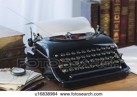 Picture - Antique typewriter. Fotosearch