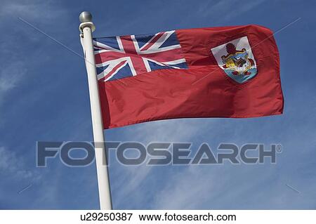 Bermuda flag View Large Photo Image Stock Photo - Bermuda flag. Fotosearch