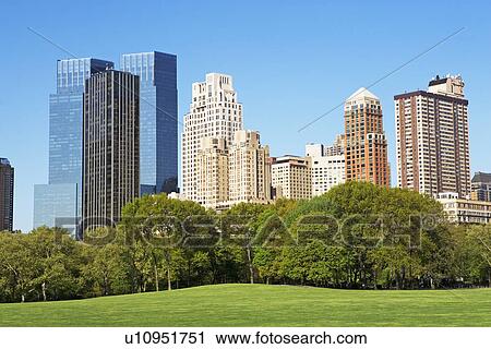 Buildings around Sheep’s Meadow, New York, United States View Large Photo Image Stock Image - Buildings around Sheep’s Meadow, New York, United States. Fotosearch
