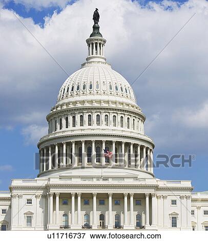 Stock Photo - Capitol Building, Washington DC, United States. Fotosearch