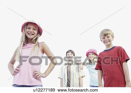 Children posing on beach View Large Photo Image Stock Photo - Children posing on beach. Fotosearch