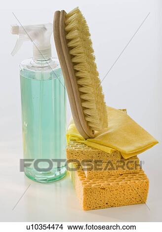 Cleaning supplies View Large Photo Image Picture - Cleaning supplies. Fotosearch
