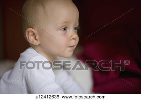 Close up of baby boy View Large Photo Image Stock Photograph - Close up of baby boy. Fotosearch