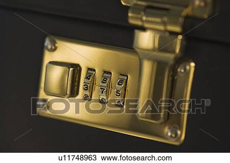 Close up of briefcase lock View Large Photo Image Stock Image - Close up of briefcase lock. Fotosearch