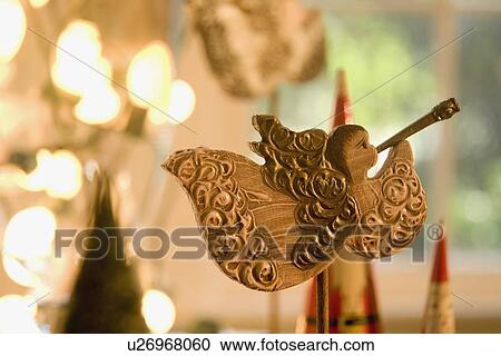 Stock Image - Close up of Christmas decoration. Fotosearch