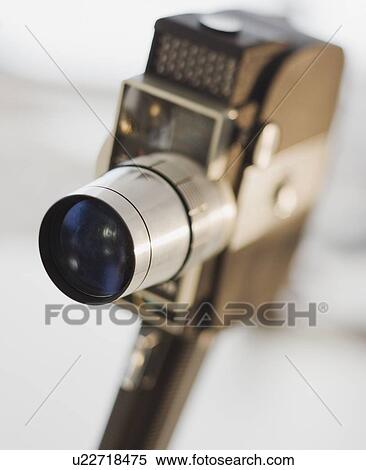 Stock Photography - Close up of film camera. Fotosearch