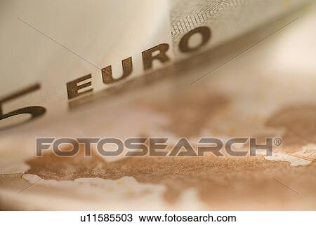 Close up of five euro bill View Large Photo Image Stock Image - Close up of five euro bill. Fotosearch