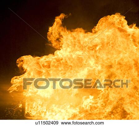 Stock Photo - Close up of flame. Fotosearch