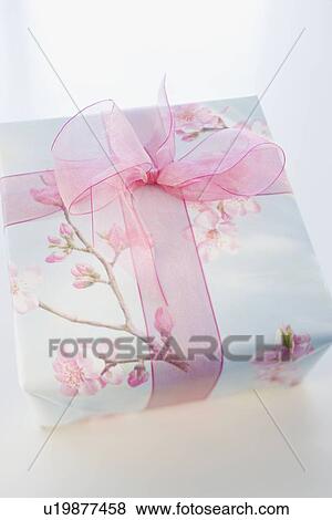 Stock Photo - Close up of gift. Fotosearch