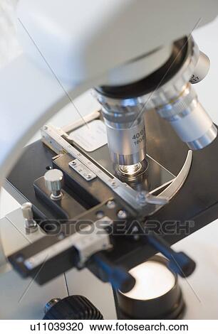 Close up of microscope View Large Photo Image Stock Image - Close up of microscope. Fotosearch