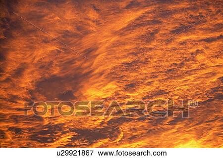 Stock Photo - clouds, background. Fotosearch