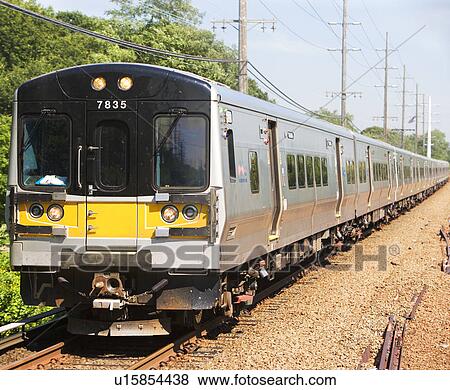 Stock Photo - Commuter train. Fotosearch