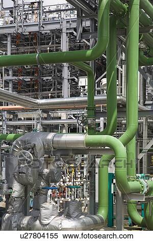Complex network of pipes View Large Photo Image Stock Photography - Complex network of pipes. Fotosearch