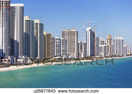 Condominiums along shore, Fort Lauderdale, Florida, United States View Large Photo Image Stock Image - Condominiums along shore, Fort Lauderdale, Florida, United States. Fotosearch