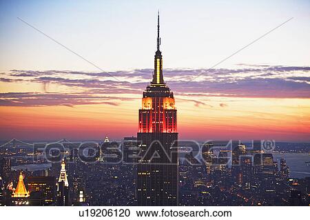 Empire State Building, New York City View Large Photo Image Stock Image - Empire State Building, New York City. Fotosearch