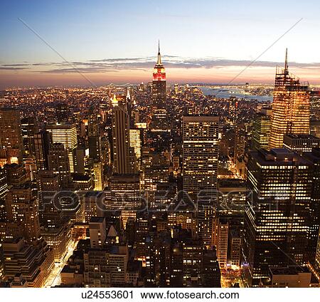 Empire State Building, New York City View Large Photo Image Stock Image - Empire State Building, New York City. Fotosearch