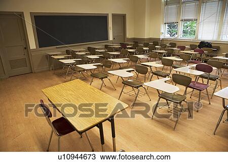 Stock Image - Empty classroom. Fotosearch