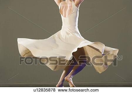 Female ballet dancer dancing View Large Photo Image Stock Photo - Female ballet dancer dancing. Fotosearch