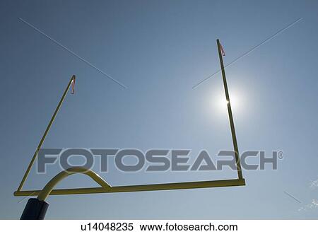 Stock Photography - Football goal post. Fotosearch