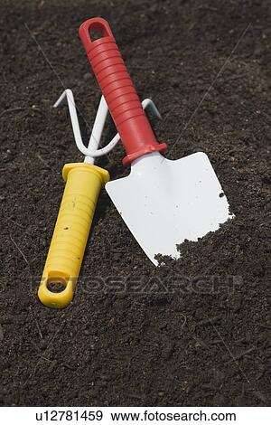 Stock Photo - Gardening tools. Fotosearch