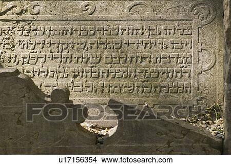 Gravestones in cemetery View Large Photo Image Picture - Gravestones in cemetery. Fotosearch