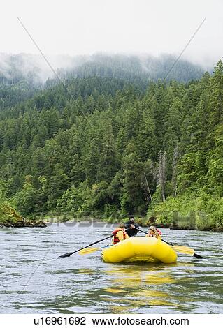 Group whitewater rafting View Large Photo Image Stock Image - Group whitewater rafting. Fotosearch