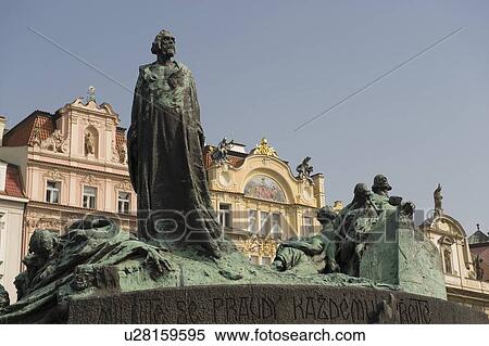 Stock Photography - Historical monument in plaza. Fotosearch