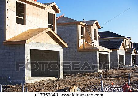 house construction View Large Photo Image Stock Image - house construction. Fotosearch