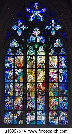 Interior view of cathedral window View Large Photo Image Picture - Interior view of cathedral window. Fotosearch