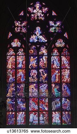 Interior view of cathedral window View Large Photo Image Stock Photography - Interior view of cathedral window. Fotosearch