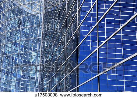 Low angle view of high-rise buildings View Large Photo Image Stock Photo - Low angle view of high-rise buildings. Fotosearch